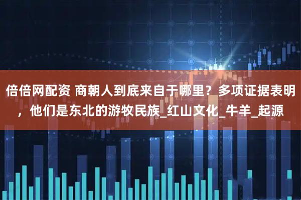 倍倍网配资 商朝人到底来自于哪里？多项证据表明，他们是东北的游牧民族_红山文化_牛羊_起源