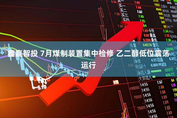 鑫赢智投 7月煤制装置集中检修 乙二醇低位震荡运行